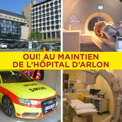 Motion relative au maintien de l'hôpital d'Arlon