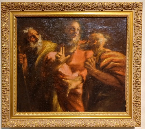 Jordaens J., Le Christ et les disciples d'Emmaüs, 17e s.